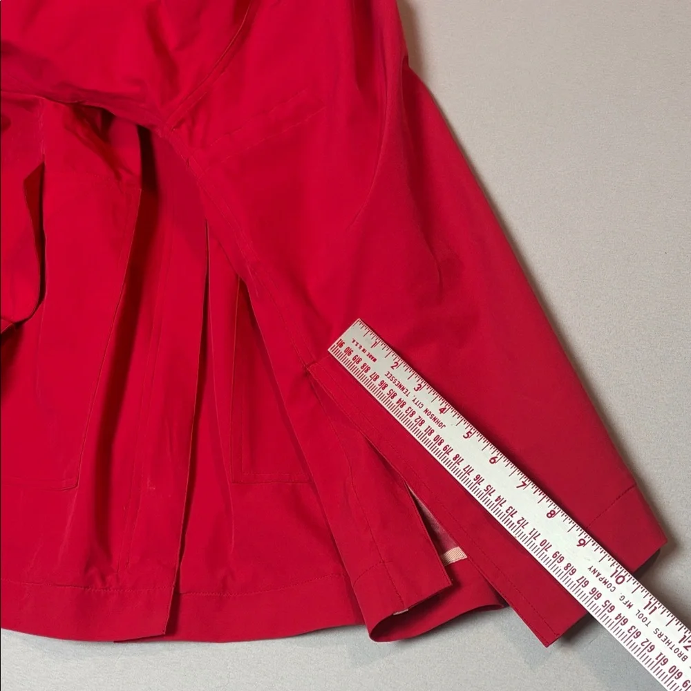 Fabletics Red Utility Windbreaker Jacket